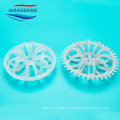 Plastic Rosette Ring used as Random Packing Tellerate Ring